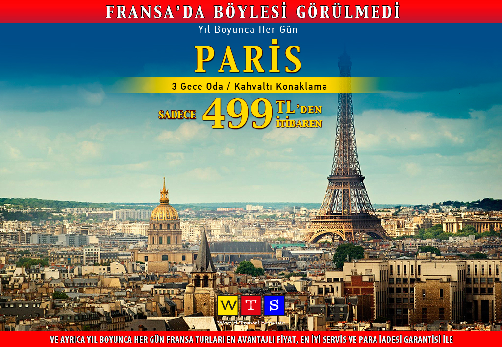 Fransa Paris Turları