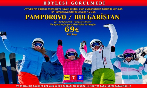 Bulgaristan Pamporovo Kayak Promosyonu