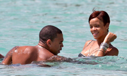 Rihanna ve Chris Brown Barbados Turu