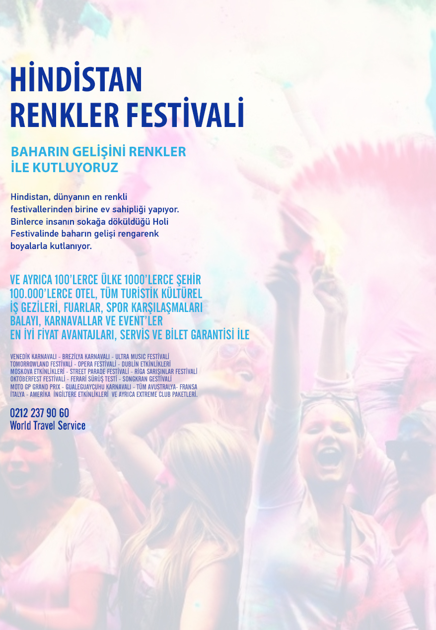 Hindistan Renkler Festivali