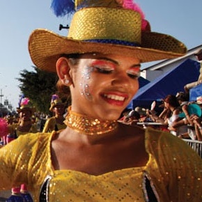 Colombia Baranquilla Bright Colours of Carnaval