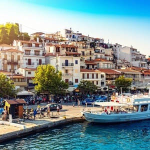 Skiathos Adas Yunan Adalar