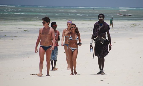 Zanzibar Adası Plaj Safarisi