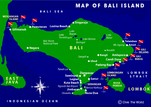 Bali Adas Haritas